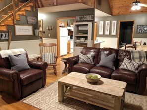 Älytelevisio, takka, videopelejä