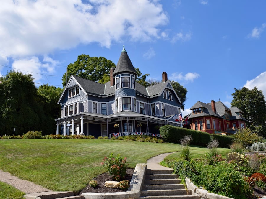 Voorkant van accommodatie