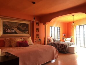 Basic Room, Multiple Beds (Orange room)