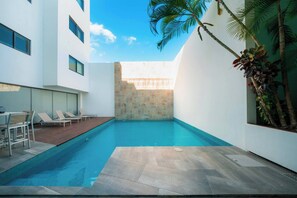 Pool - Yucatan, Condo - Downtown - At Calle 38 condos (Playa del Carmen)