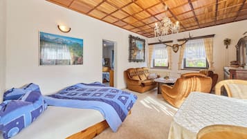 1 bedroom, free internet