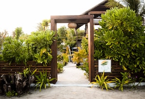 Property entrance - Ufa Escape (Dhigurah)