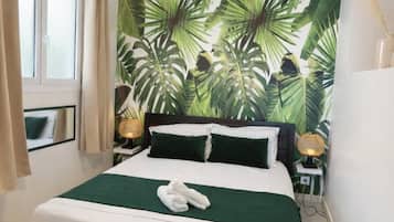 2 bedrooms, iron/ironing board, travel crib, WiFi