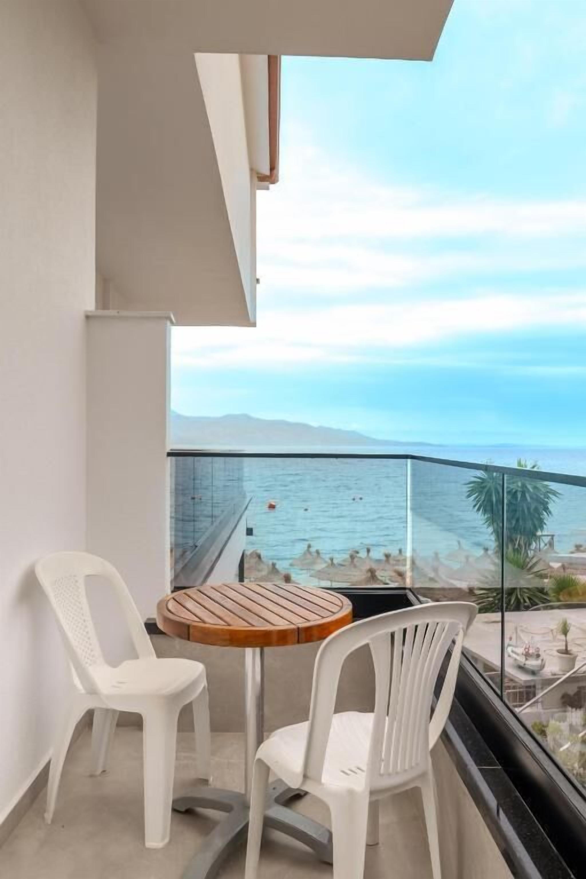 Pemandangan balkon
