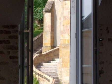 Interior. 15th Century Medieval House in Historic Hérisson Village
