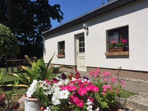 Exterior detail - Exquisite holiday apartments on the Baltic Sea Holiday house in Saal / OT Bartelshagen II (Saal)