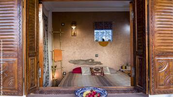 Double Room, Sea View (Earth) | Down comforters, individually decorated, individually furnished, desk