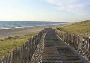 Tæt på stranden