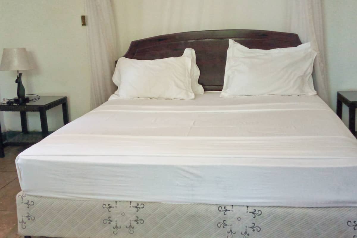 Materassi in memory foam, una scrivania, letti aggiuntivi (a pagamento)