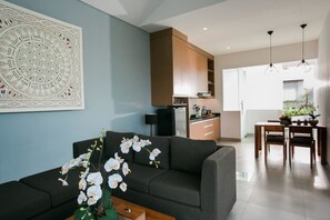 Villa, 2 Schlafzimmer | Wohnbereich