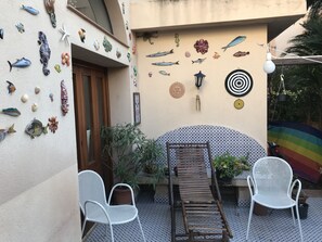 Terrace/patio - Holiday home the fish house (Palermo)