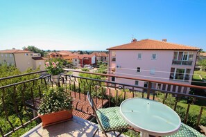 Estudio, vista al mar | Balcón