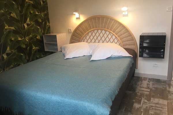 1 chambre, fer et planche Ă repasser, Wi-Fi, draps fournis