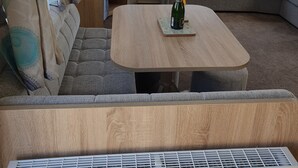 Unclassified image, 3 of 17, button - Luxury caravan at Butlins Skegness (Skegness)
