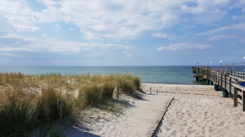 Holiday bungalow on the Baltic Sea