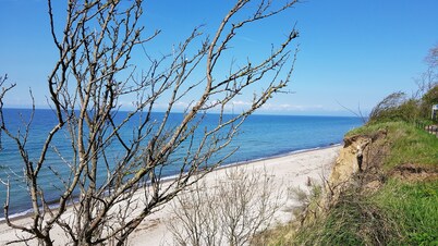 Holiday bungalow on the Baltic Sea
