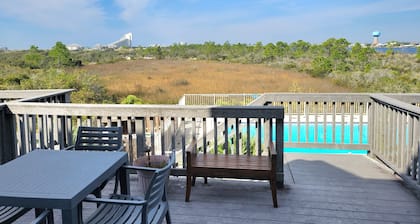 Perfecto lugar de vacaciones familiares en Perdido Key! Acceso a playa privada y piscina.