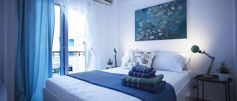 2 chambres, fer et planche Ă repasser, Wi-Fi gratuit, draps fournis