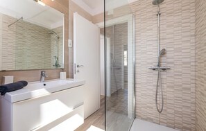 Shower, hair dryer - Beach front home in Kastav (Kastav)