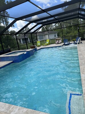 Außenpool, beheizter Pool