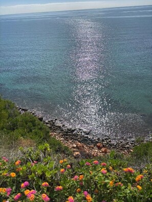 Ligstoelen, strandlakens