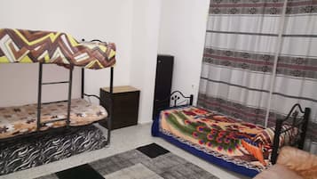 Family Room (5 Guests) | Blackout curtains, free WiFi, wheelchair access