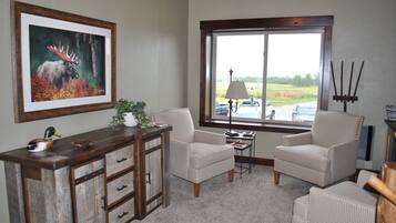 45-inch LCD TV with satellite channels, TV