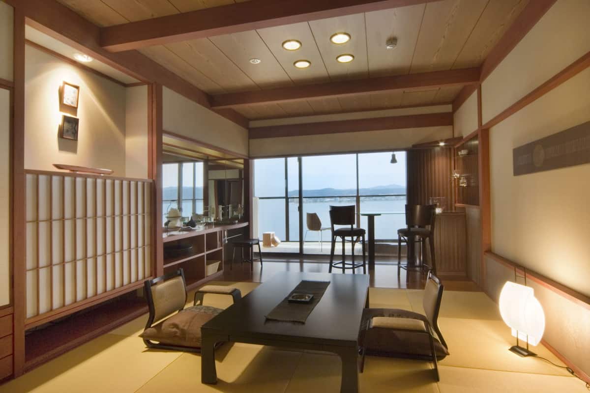 Deluxe Japanese Style Room For 2 People | Premium bedding, free minibar items, in-room safe, free wired internet