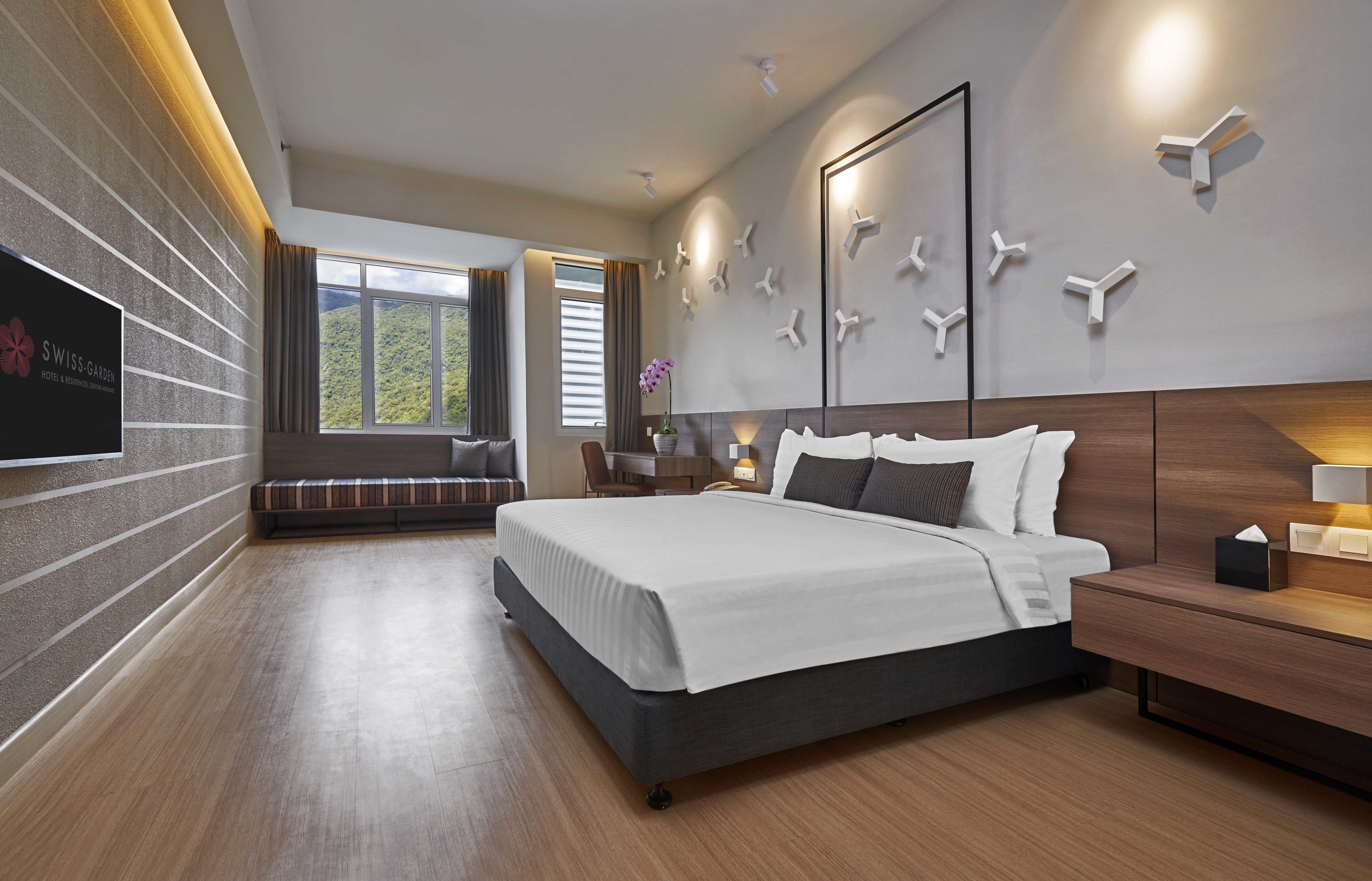 In-room safe, desk, laptop workspace, blackout curtains