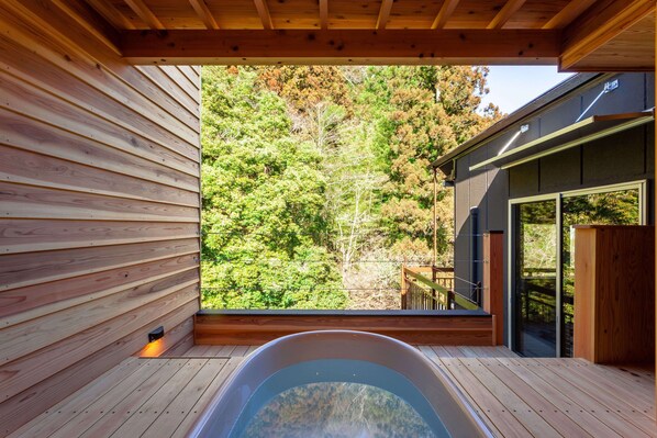 Grand Room | Bathroom | Free toiletries, hair dryer, slippers, electronic bidet - Misenkan (Tenkawa)