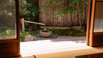 Blick auf den Garten