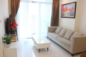 LED TV - Lovely Apartment at Vinhome Central Park (Phường 22)