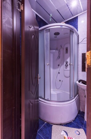 Family House, 2 Bedrooms, City View | Bathroom | Shower, towels - Anita's Exeptional House (Tbilisi)