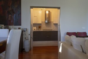 TV, DVD player, stereo