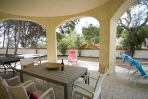 Restauration en plein air