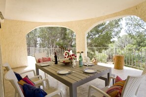 Udendørs spisemuligheder