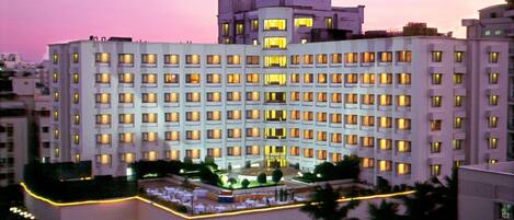 Front of property - evening/night