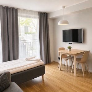 Habitación triple estándar | Insonorización, tabla de planchar con plancha y wifi gratis 