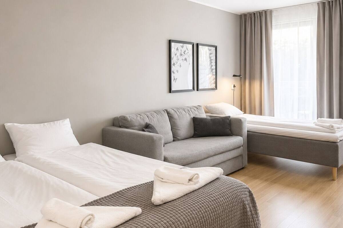 Chambre Triple Standard | Chambres insonorisées, fer et planche à repasser, Wi-Fi gratuit