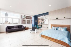 1 chambre, fer et planche à repasser, Wi-Fi, literie fournie