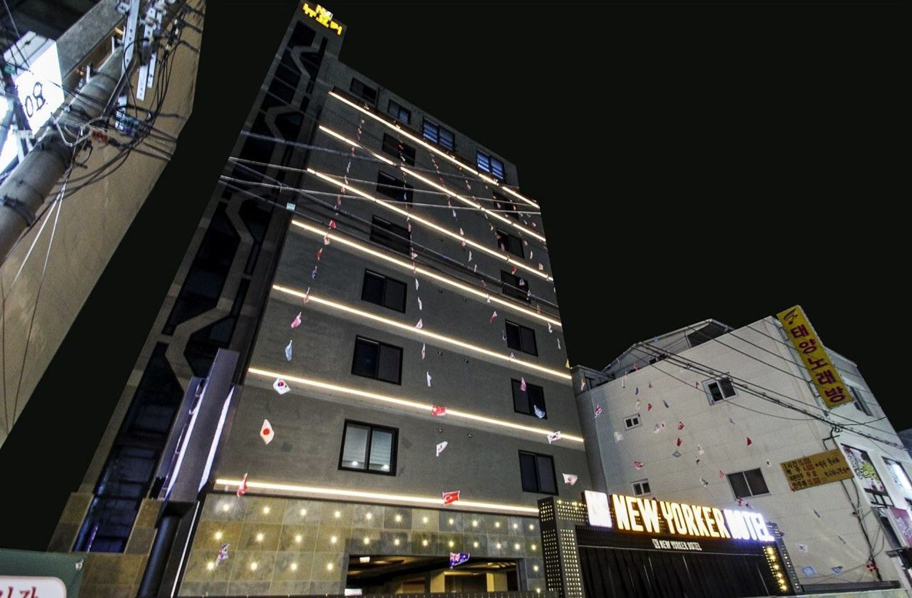 front of property – evening/night