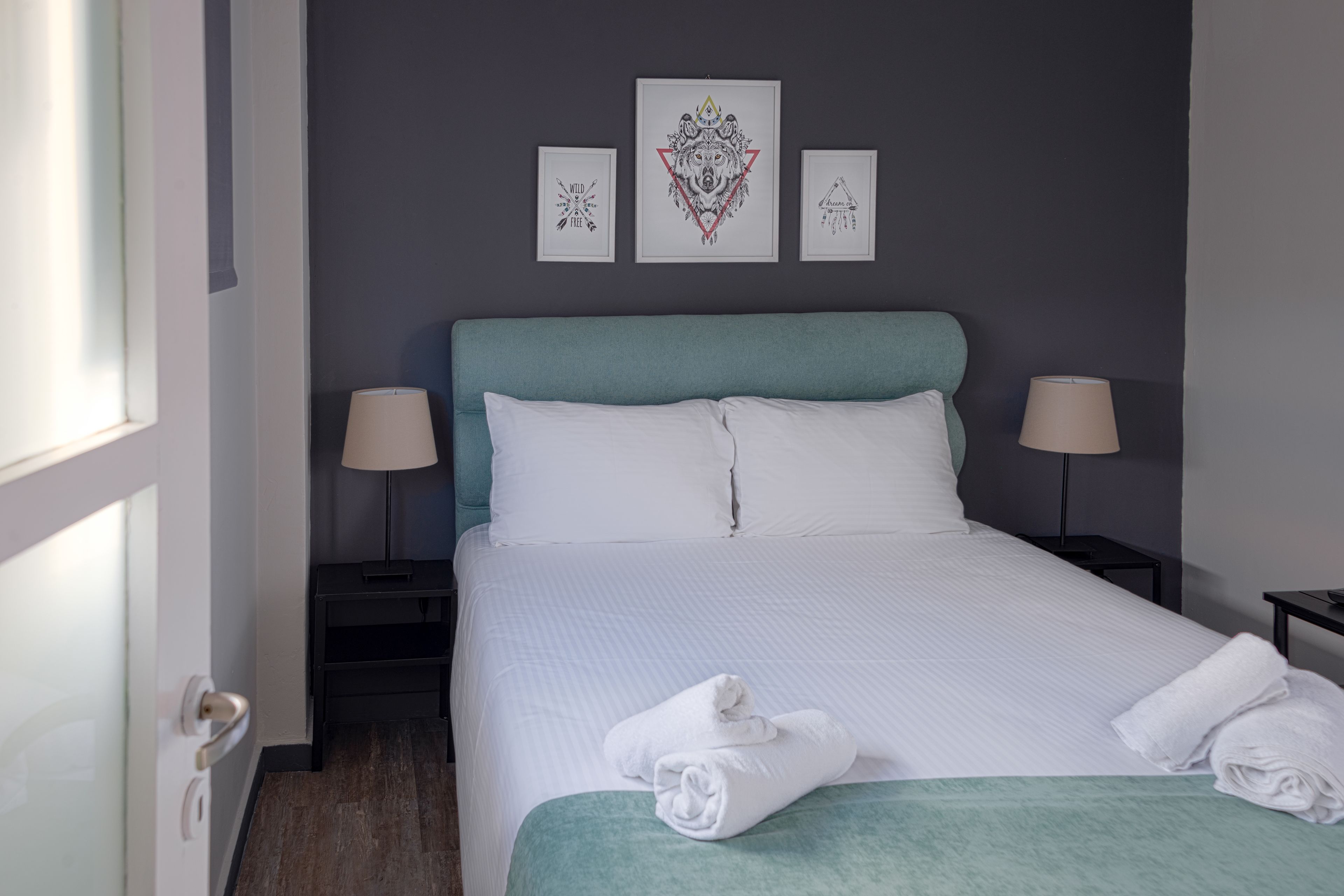 公寓 | 遮光窗帘、隔音、熨斗/熨衣板、免费 WiFi