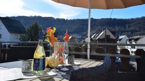 Leilighet – comfort, 1 kingsize-seng, ikke-røyk, balkong (Moselsteig) | Terrasse/patio