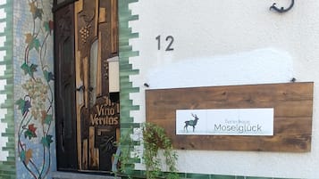 Fassade der Unterkunft