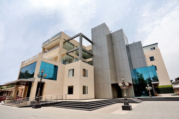 Fassade der Unterkunft