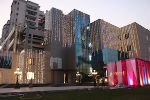 Fassade der Unterkunft