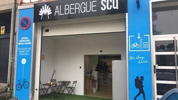 Façade de l’hébergement