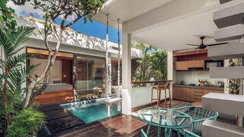 Vila Grand, 1 kamar tidur, kolam renang pribadi | Pemandangan dari kamar