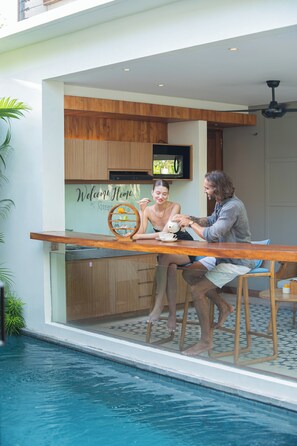 Grand Villa, 1 Bedroom, Private Pool | Living area - Ayona Villa Seminyak by Ini Vie Hospitality (Kerobokan)