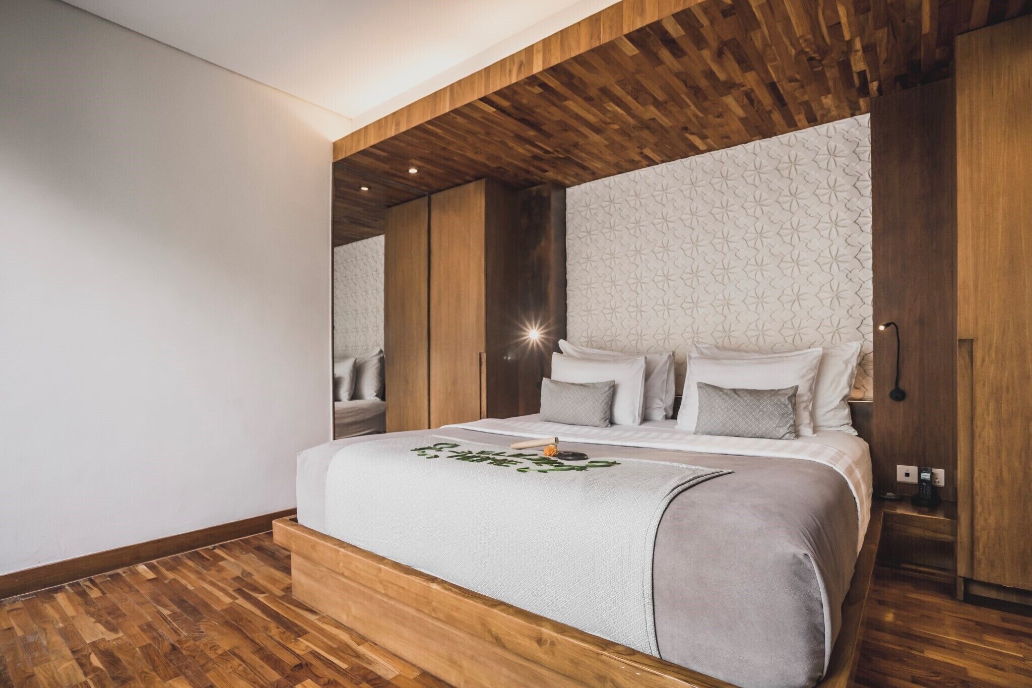 1 bilik tidur, peralatan tempat tidur premium, bar mini 